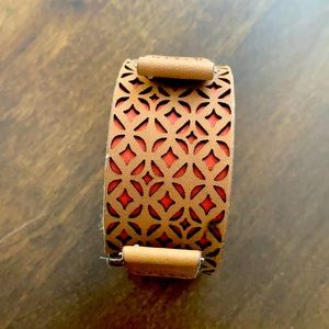 Fossil Mod Inspired Thick Leather Watch Band NWOT